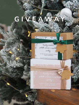 🎁 GIVEAWAY 🎁 Protože jsou Vánoce o šíření radosti, štěstí, vůni, pohody a jsme nesmírně vděční, jakou komunitu tady spolu...