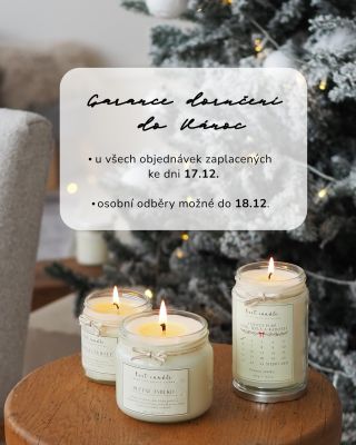 ‼️Důležitá data‼️ U všech objednávek, které budou zaplacené ke dni 17.12. garantujeme doručení do 23.12.🙌🏼❣️ ‼️ Prosíme...