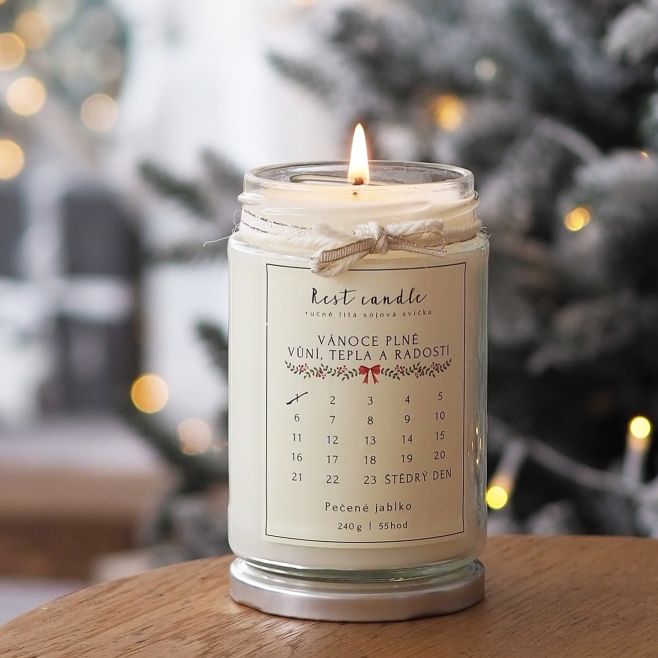 Už máte doma naší adventní limitku?🥰🕯️🙏🏼 Na e-shopu je máme ještě skladem ve vůni Pečené jablko a Svařák. 🤍 Jak lépe si...